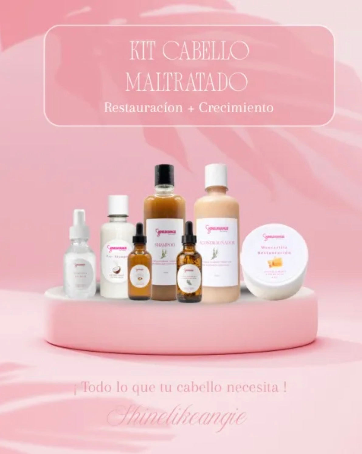 KIT CABELLO MALTRATADO
